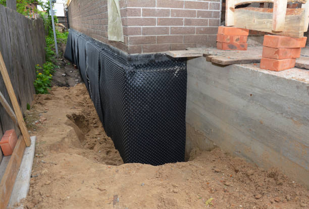 Crawl space vapor barrier installation in Bybee, TN